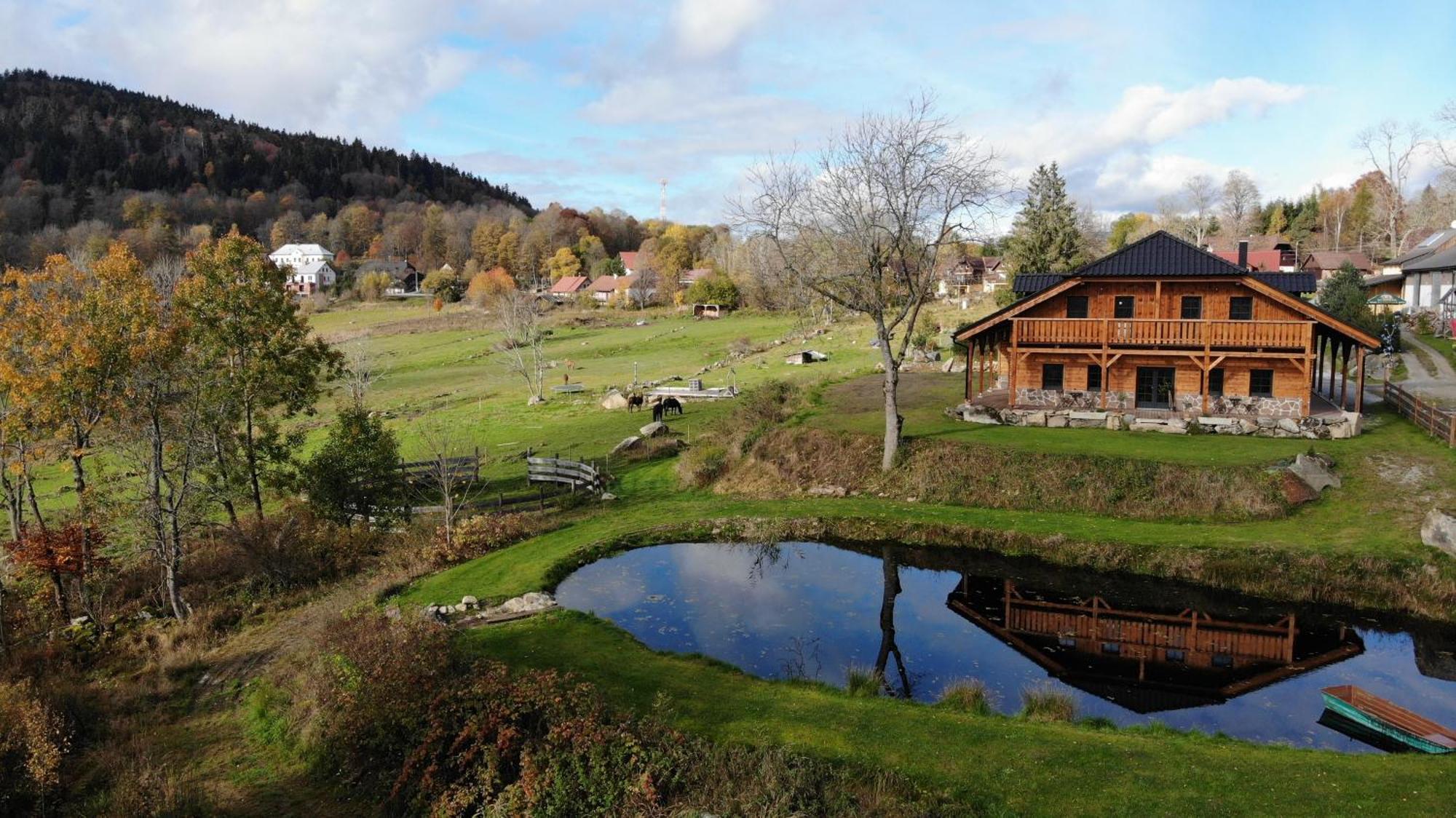 Penzion Farma Zleby Ceske Zleby Exterior foto